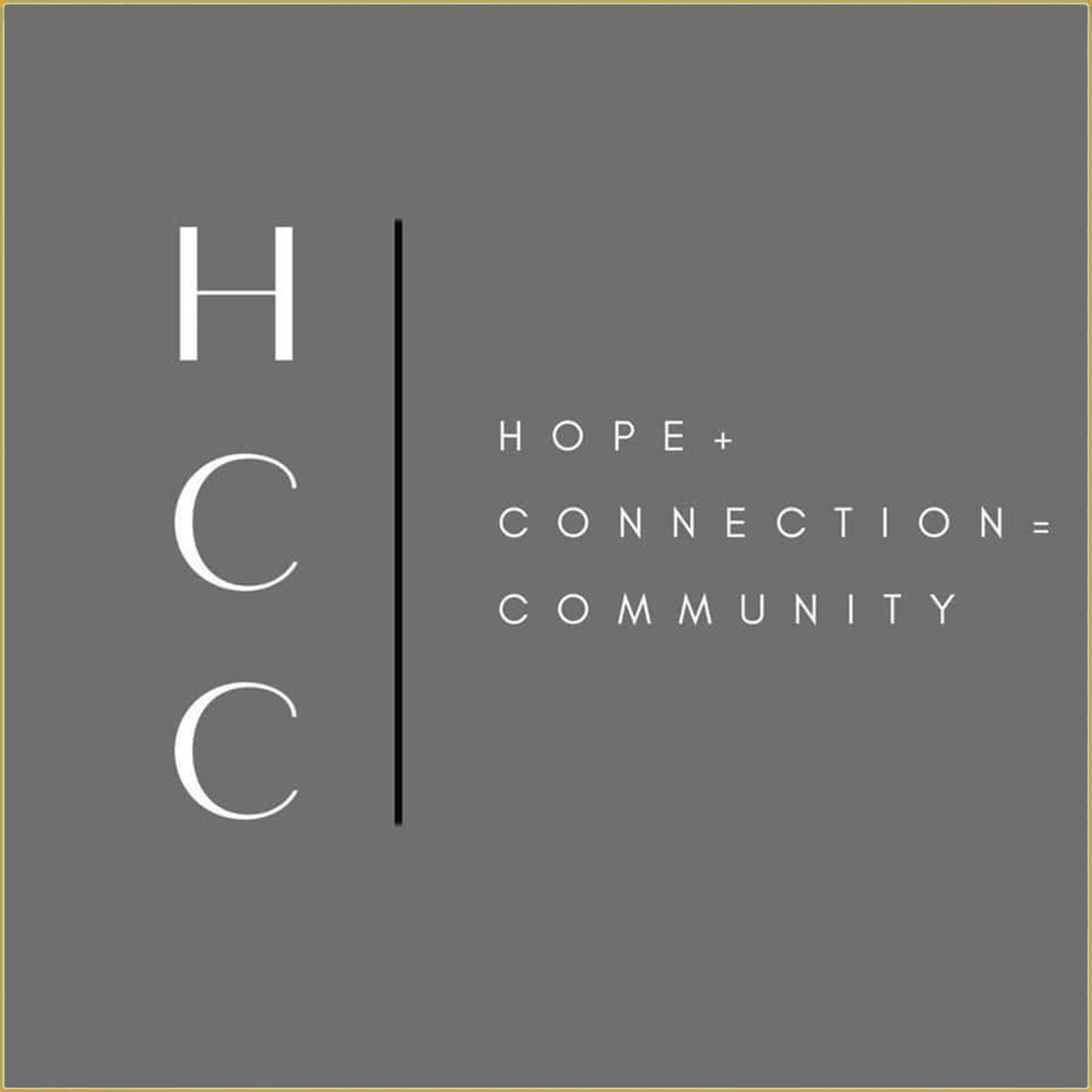 Hope + Connection = Community Logo