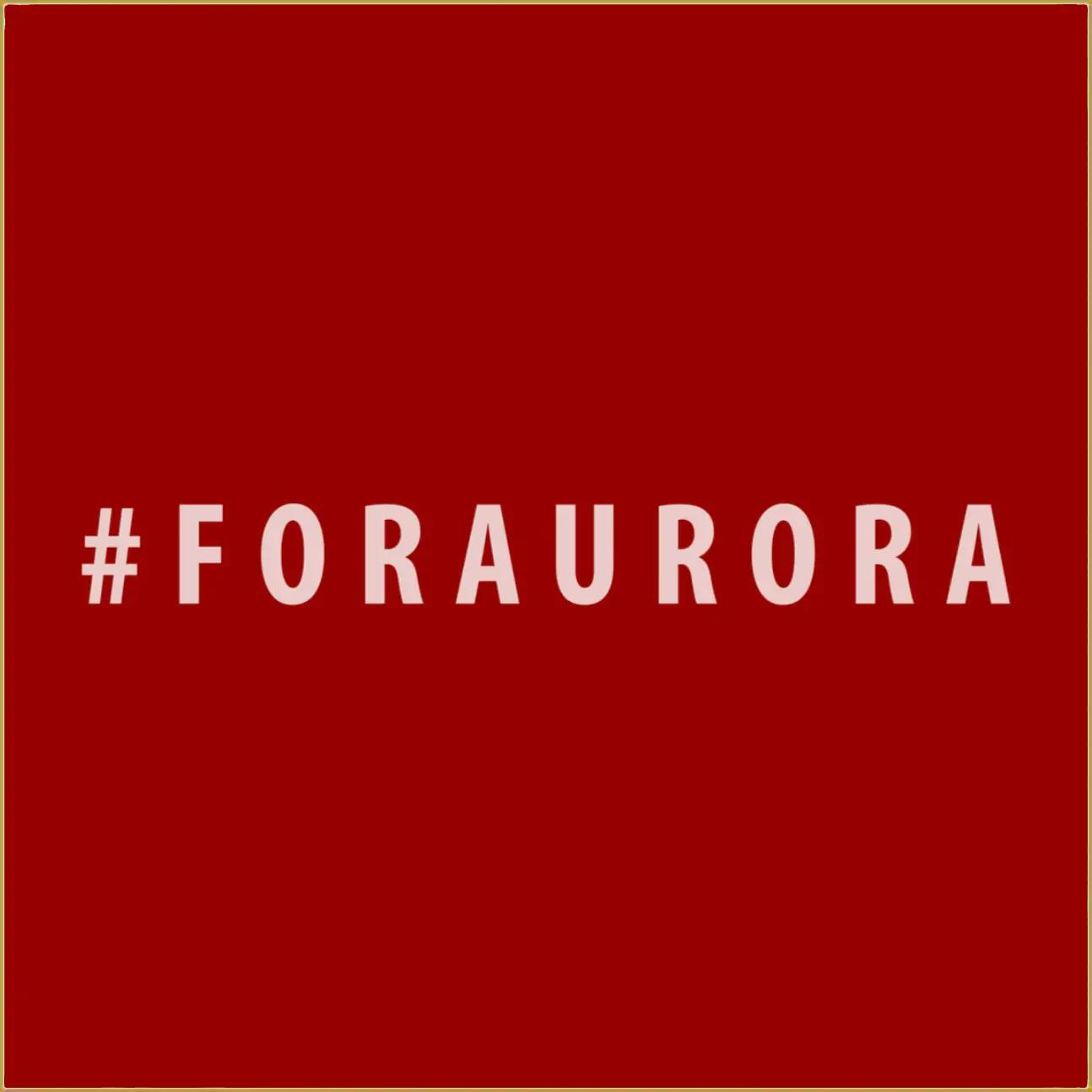 #FORAURORA logo