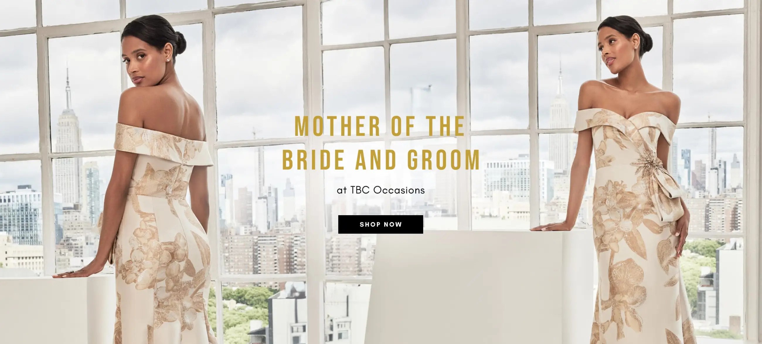 Mother of the Bride and groom dresses at TBC Occasions in CO