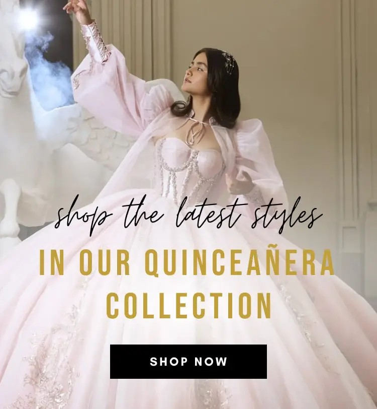 Quinceanera collection at TBC Occasion in CO