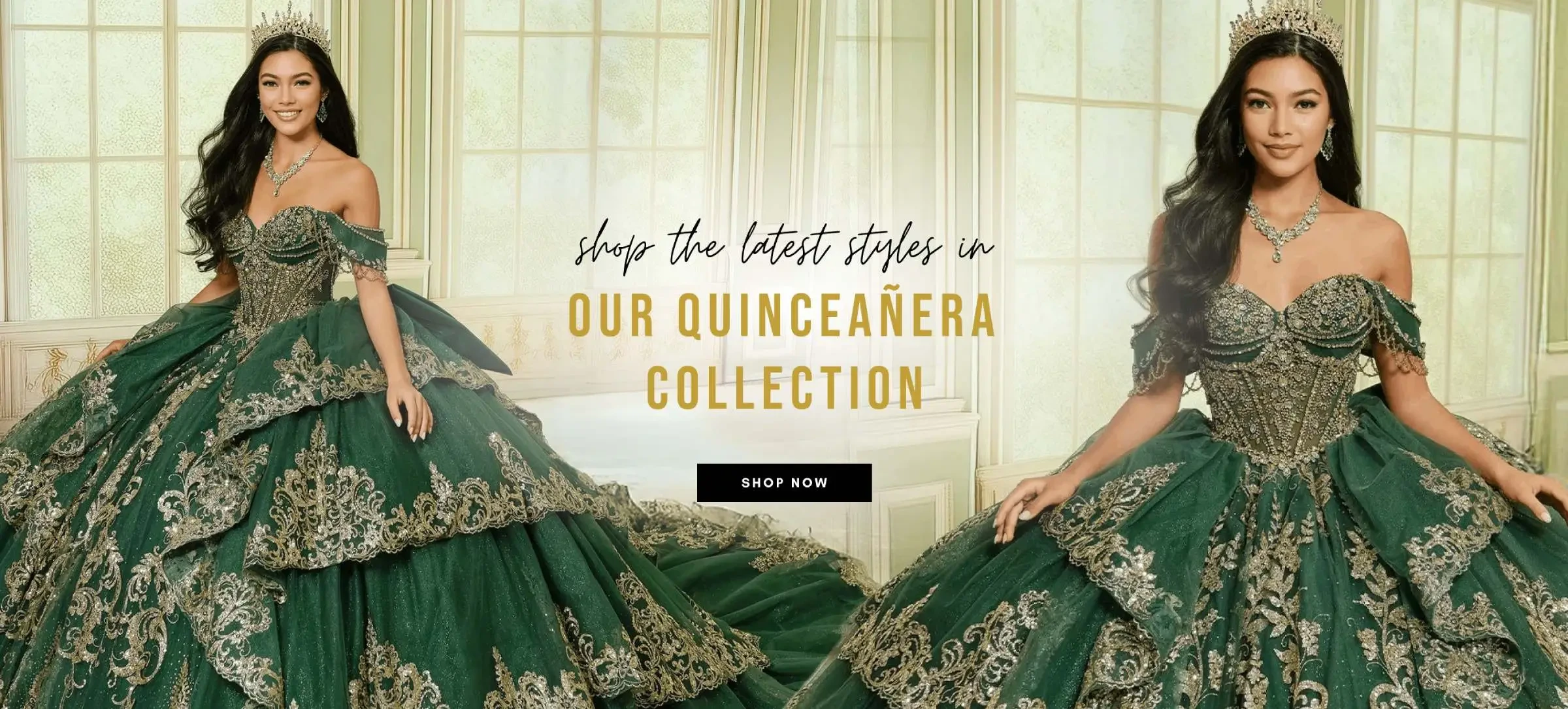 Quinceanera collection at TBC Occasion in CO