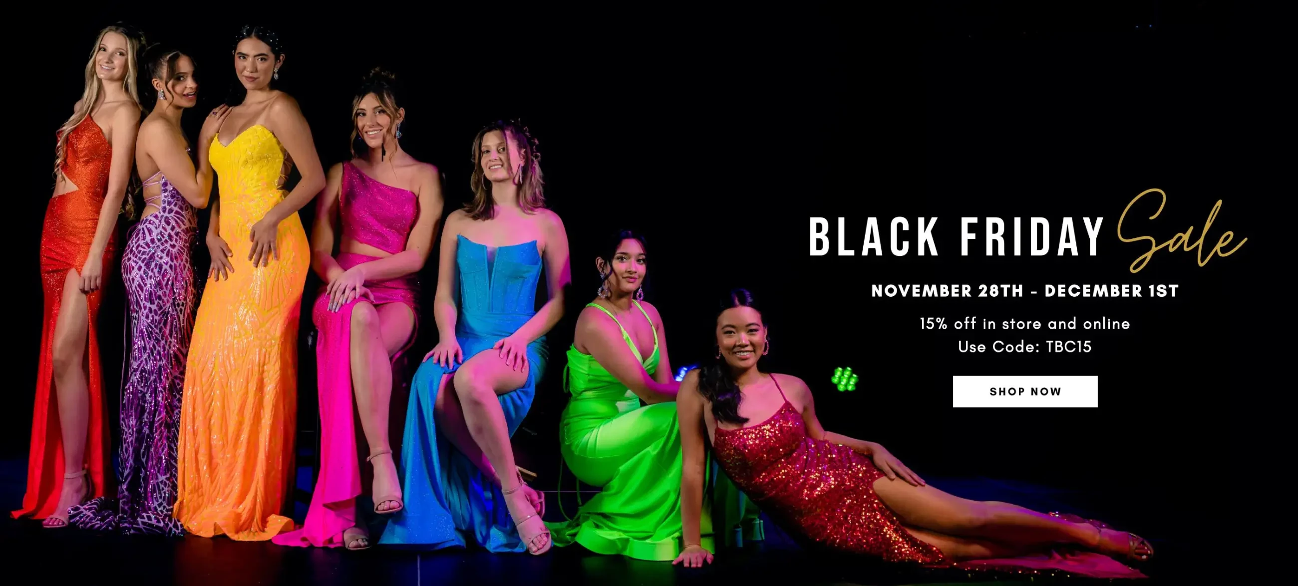 Black Friday Sale at TBC Occasions in CO