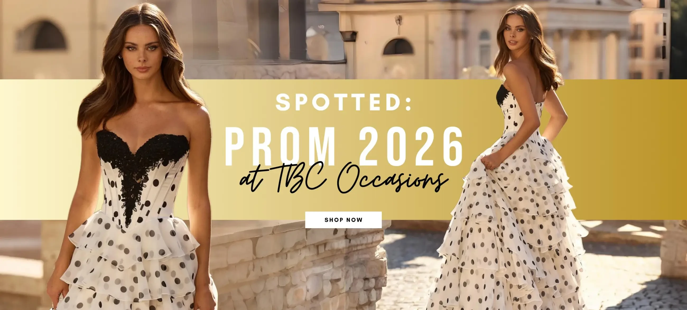 Prom 2026 dresses at TBC Occasions in Colorado