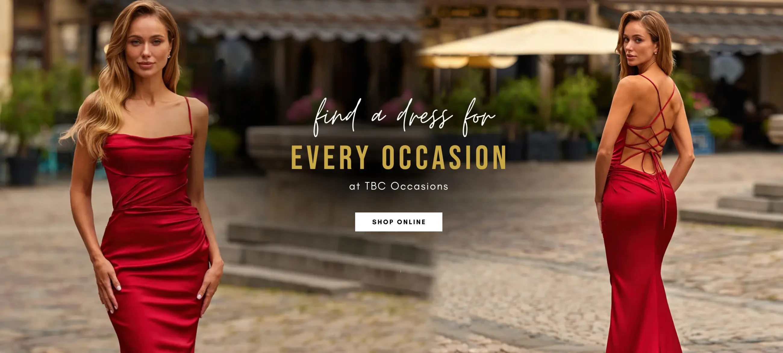 social occasion gowns at TBC Occasions in CO